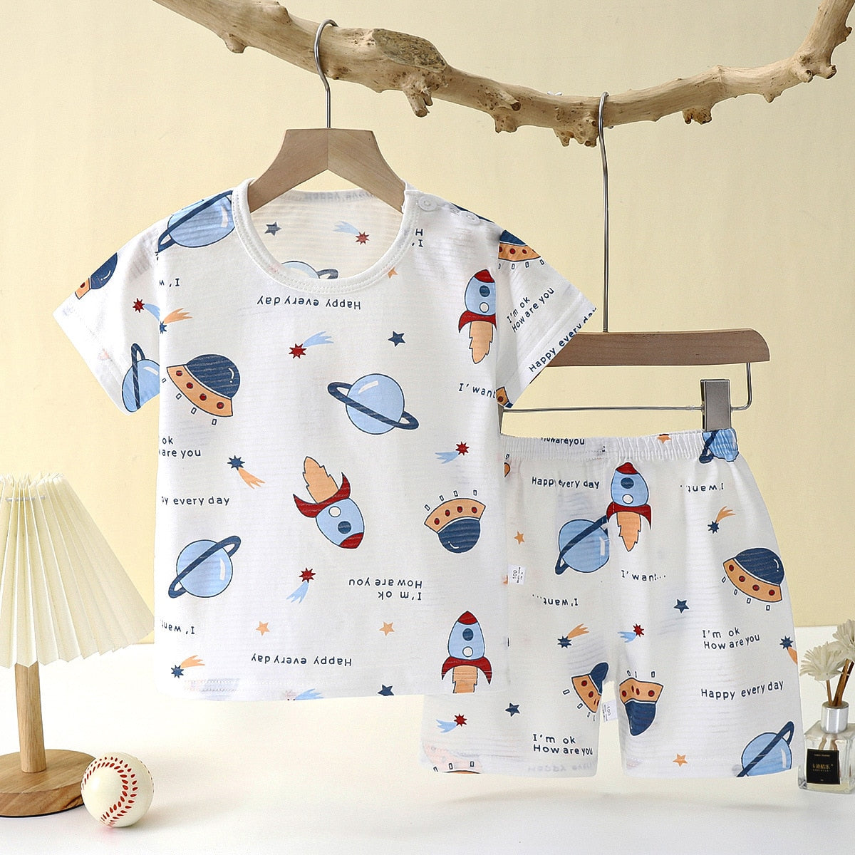 Summer Childrens Pajama Set